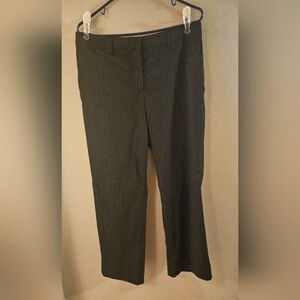 NWOT Rachel Zoe Women's Black Pinstripe Sparkle Pants